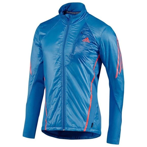 Adidas bright blue with hot pink - aZ FEA Jkt BRIGHTBLU/INFRARE - size xs - Picture 1 of 8